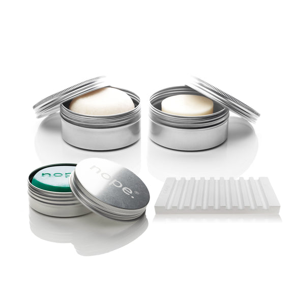 peppermint refresh | in control | hair & face complete set.