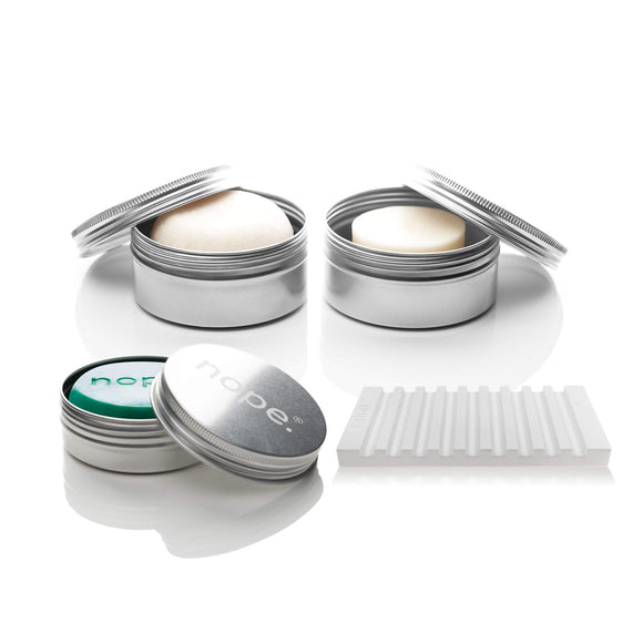 peppermint refresh in control hair & face complete fast dry set.
