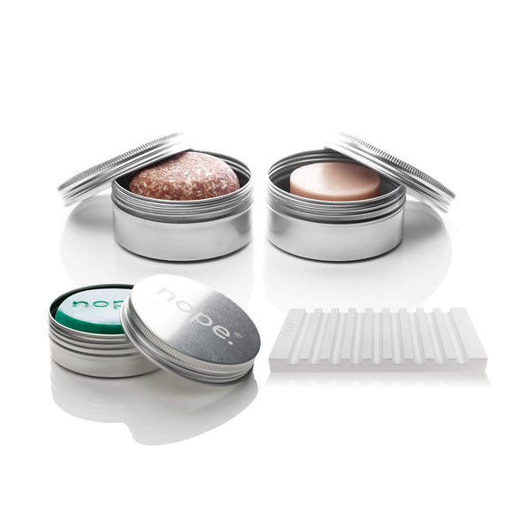 argan roots in control hair & face complete fast dry set.