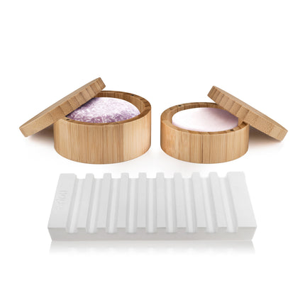 into the deep shampoo & conditioner bar complete set.