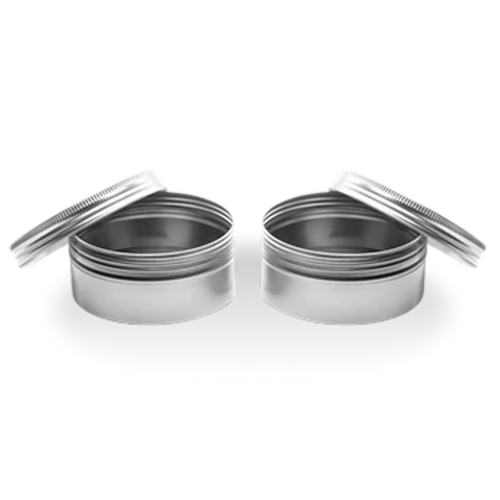 shampoo & conditioner bar travel tin set.