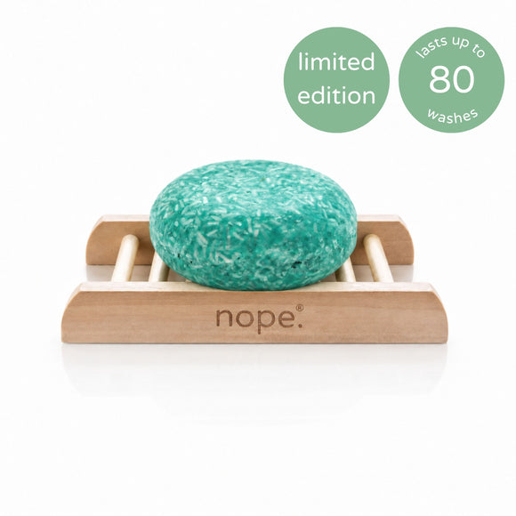 limited edition: jungle monsoon shampoo bar home set.