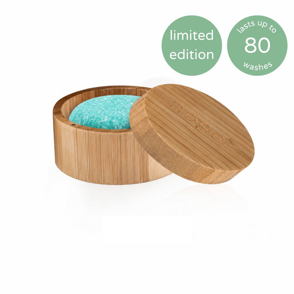 limited edition: jungle monsoon shampoo bar travel set.
