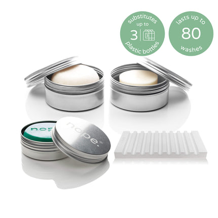 peppermint refresh | in control | hair & face complete set.