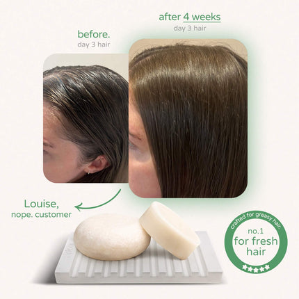 grease relief shampoo & conditioner bar set.