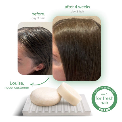 grease relief shampoo & conditioner bar starter set.