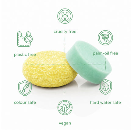 limited edition: amalfi coast shampoo & conditioner bar travel set.