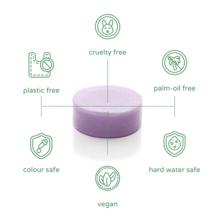 limited edition: midnight pomegranate & dragonfruit conditioner bar.