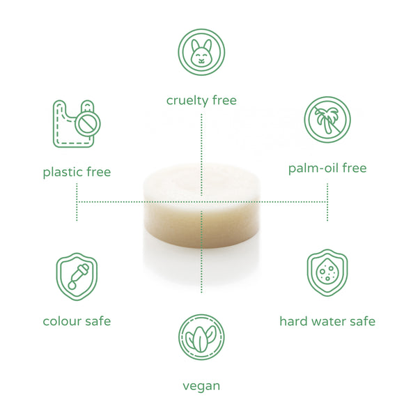 peppermint refresh conditioner bar.