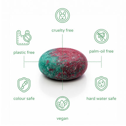 limited edition: wild awaits shampoo bar.