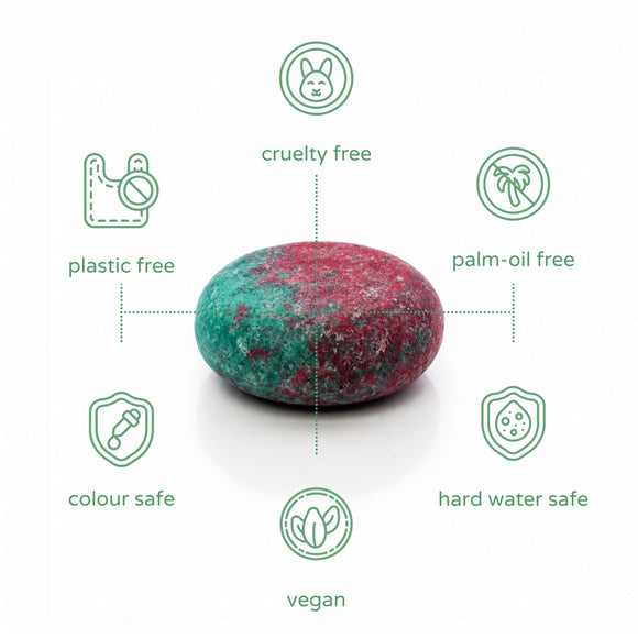 limited edition: wild awaits shampoo bar travel set.