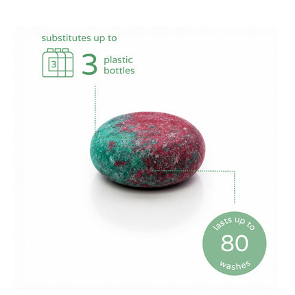 limited edition: wild awaits shampoo bar.