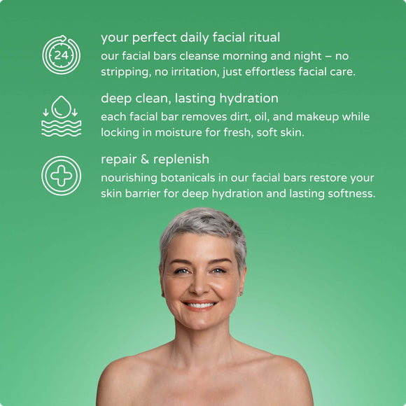 into the deep | oat so soft | sweet earth | hair, face & body set.