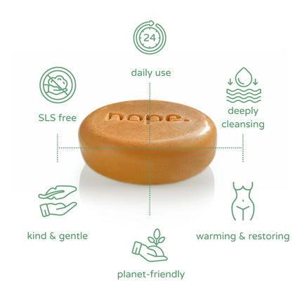 golden hour turmeric body cleansing bar home set.